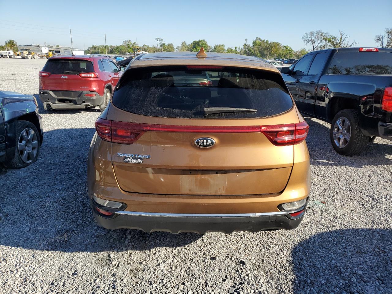 2021 KIA Sportage VIN KNDPM3AC0M7852357 Copart auction photo, front end damage thumbnail 6