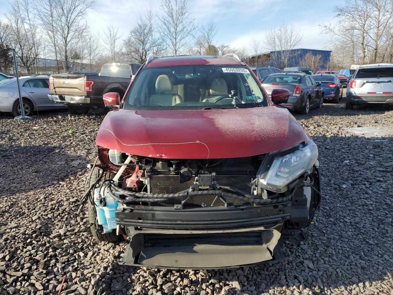 2018 Nissan Rogue VIN 5N1AT2MV6JC739043 Copart auction photo, front end damage thumbnail 5