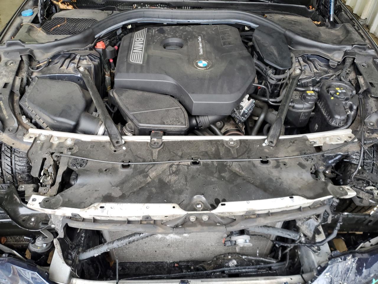 2017 BMW 5er VIN WBAJA7C32HG904741 Copart auction photo, front end damage thumbnail 11
