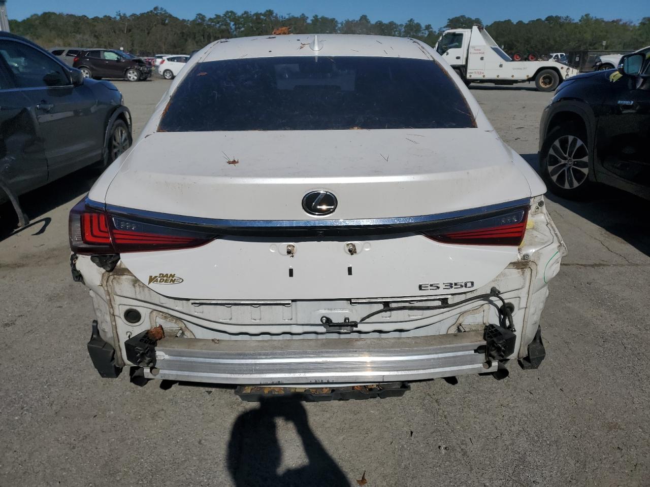 2019 Lexus ES VIN 58ABZ1B19KU049711 Copart auction photo, top/roof damage thumbnail 6