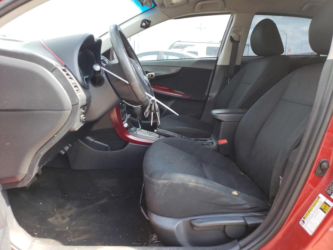 2010 Toyota Corolla VIN 2T1BU4EE9AC532363 Copart auction photo, all over / hail damage thumbnail 7