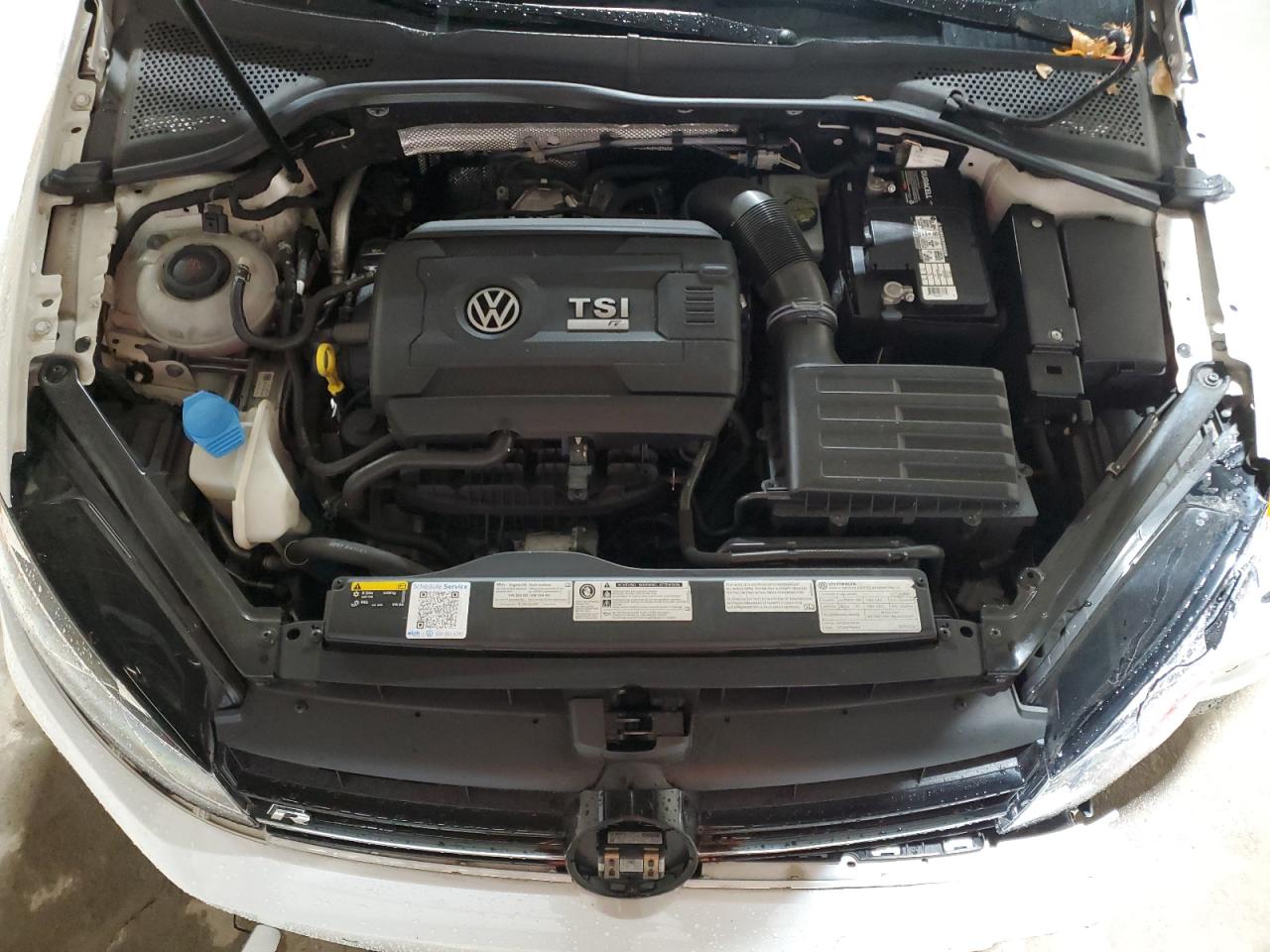 2018 Volkswagen Golf VIN WVWWF7AU9JW095515 Copart auction photo, front end / rear end damage thumbnail 11