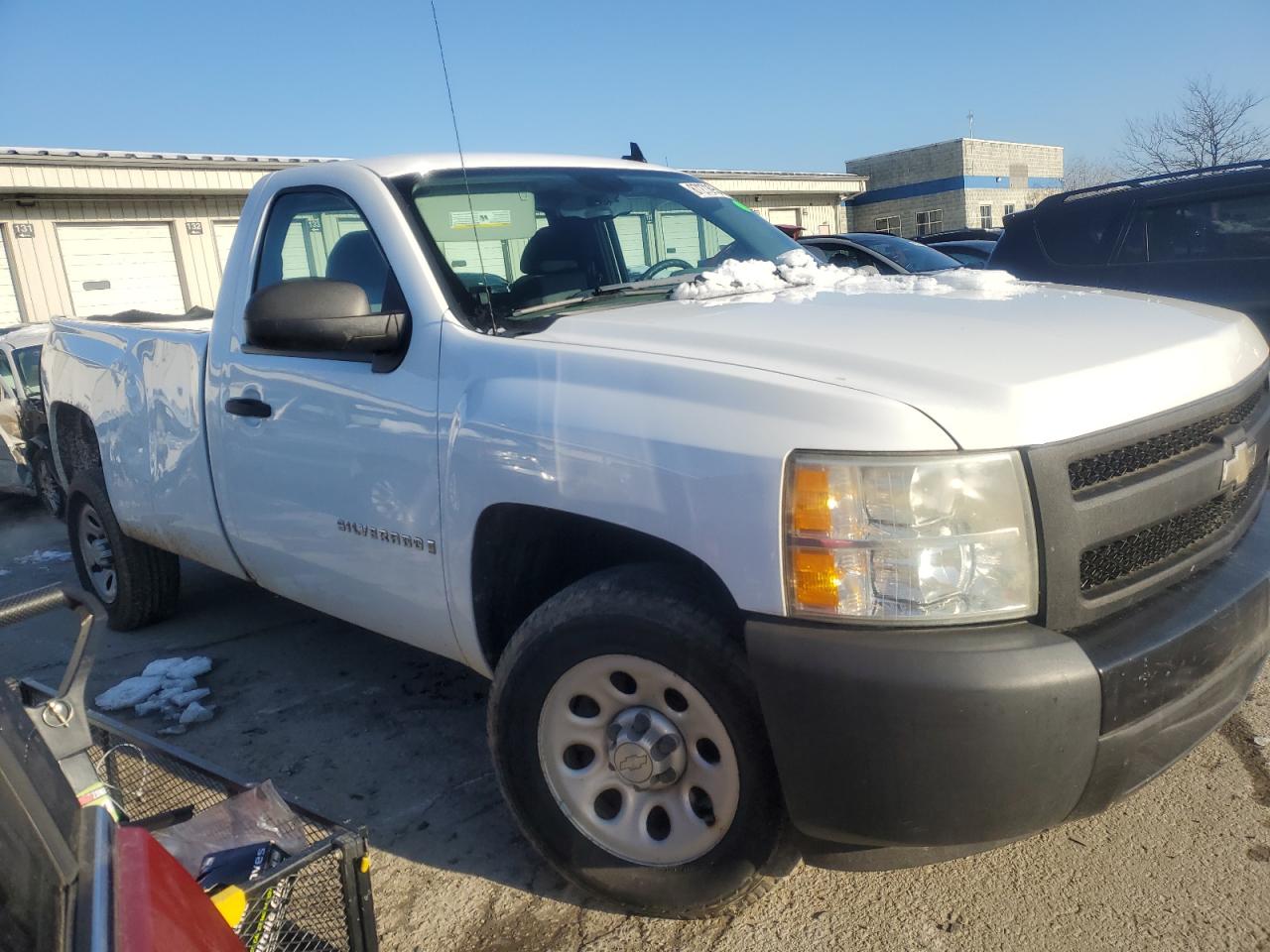 2008 Chevrolet Silverado VIN 1GCEC14XX8Z269625 Copart auction photo, rear end damage thumbnail 4
