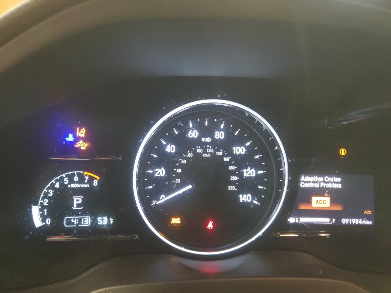 2019 Honda HR-V VIN 3CZRU6H50KM703543 Copart auction photo, front end damage thumbnail 9