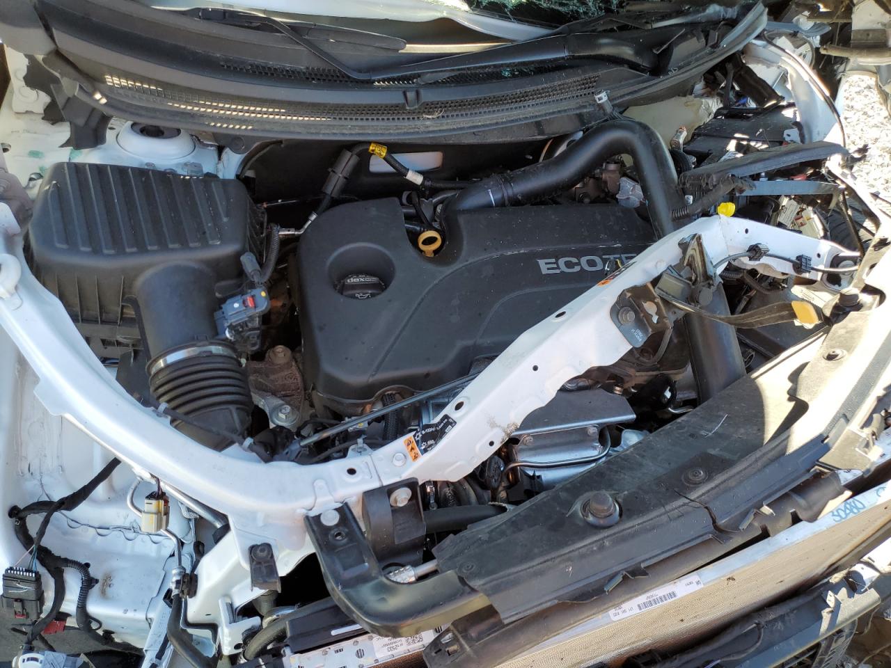 2020 Chevrolet Equinox VIN 3GNAXNEV9LS674721 Copart auction photo, all over damage thumbnail 7