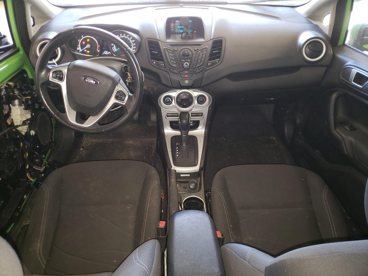 2014 Ford Fiesta VIN 3FADP4BJ0EM147536 Copart auction photo, all over damage thumbnail 8
