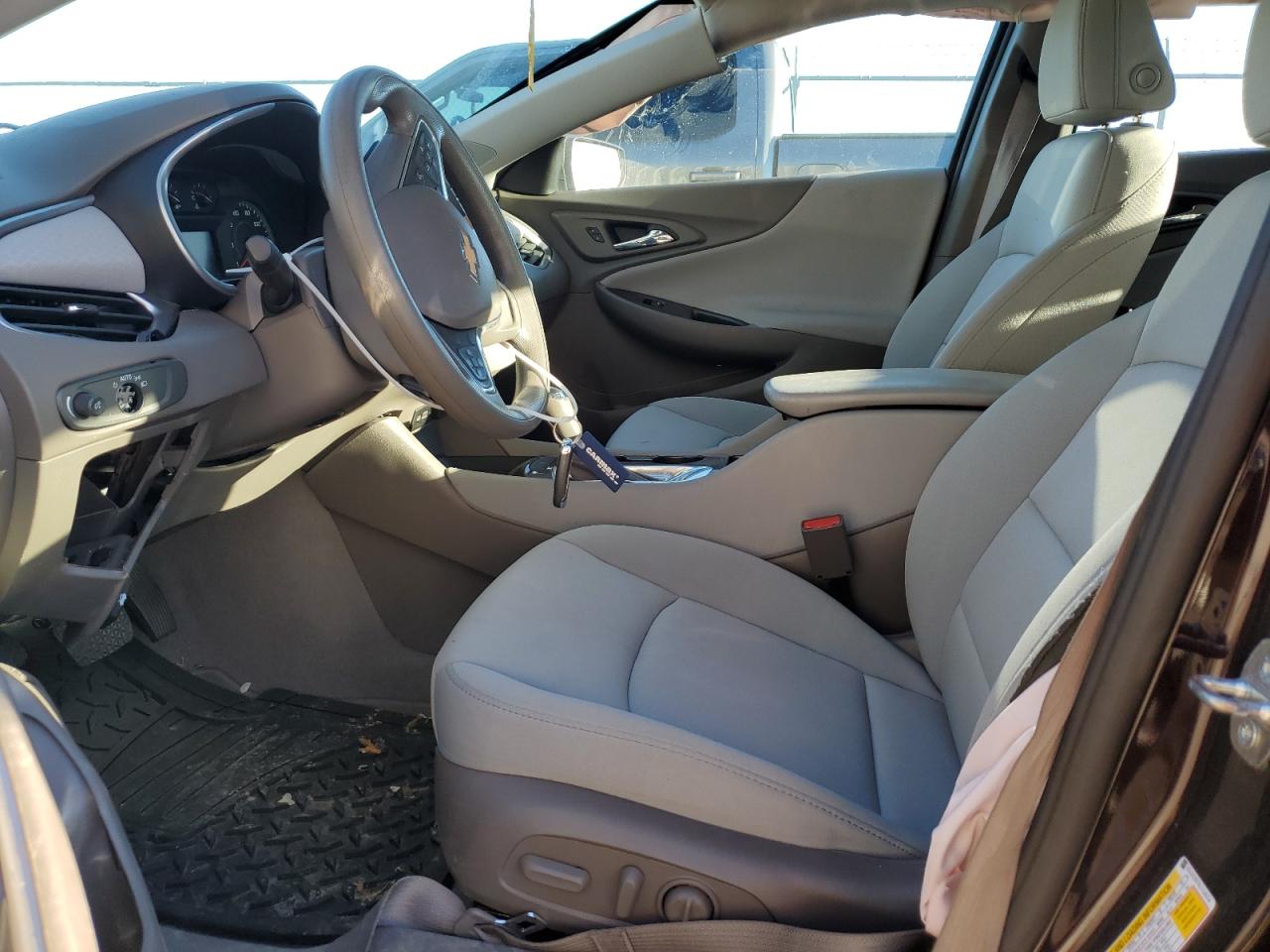 2020 Chevrolet Malibu VIN 1G1ZC5ST9LF116214 Copart auction photo, front end / side damage thumbnail 7