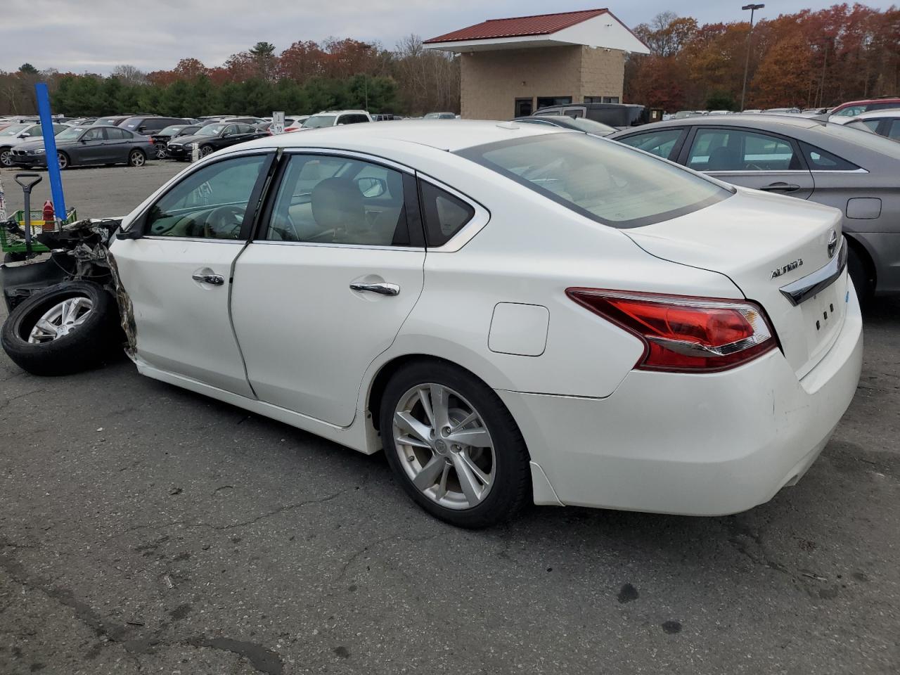 2013 Nissan Altima VIN 1N4AL3AP4DC116157 Copart auction photo, front end / side damage thumbnail 2