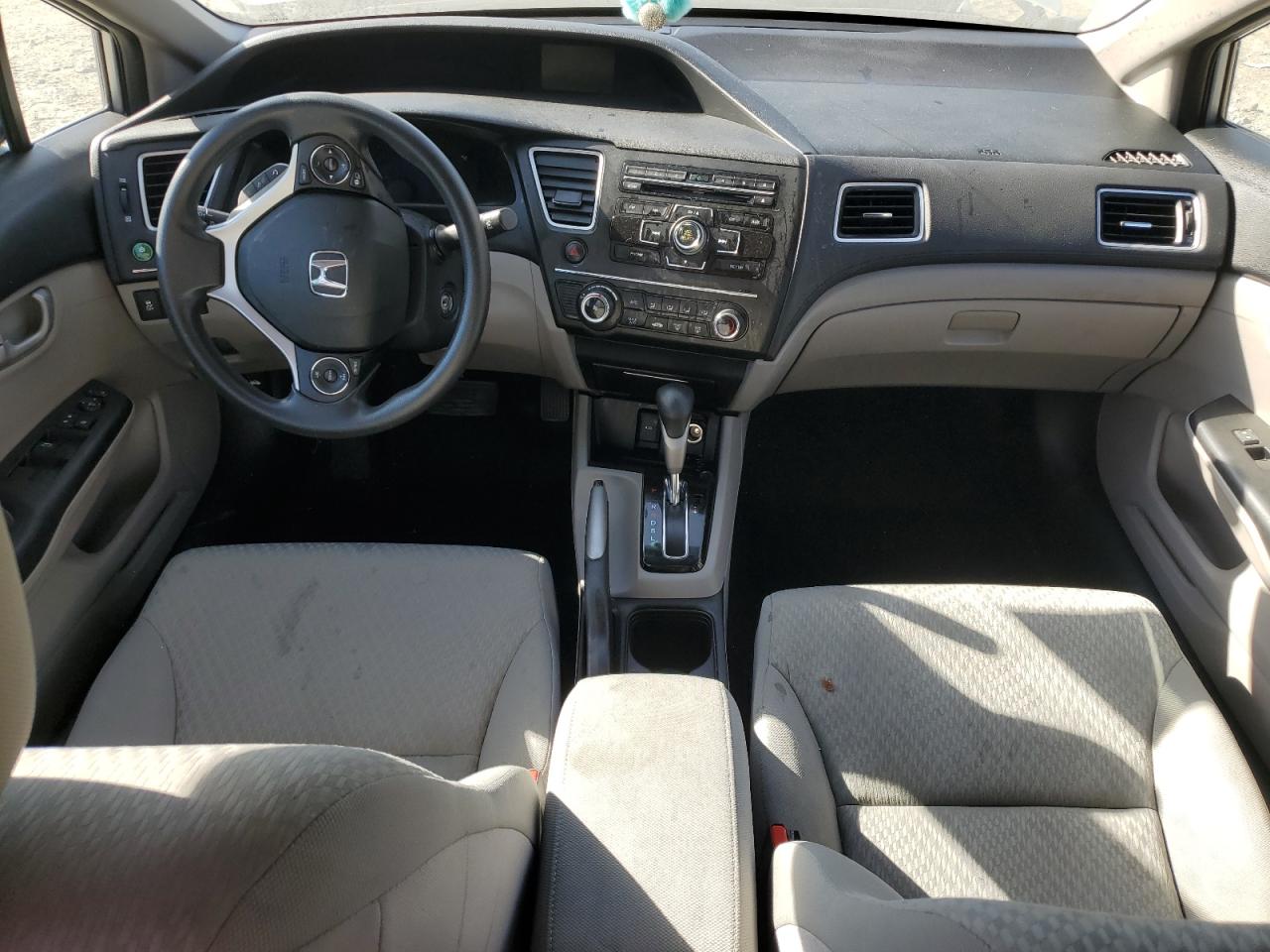 2015 Honda Civic VIN 19XFB2F5XFE231670 Copart auction photo, all over damage thumbnail 8
