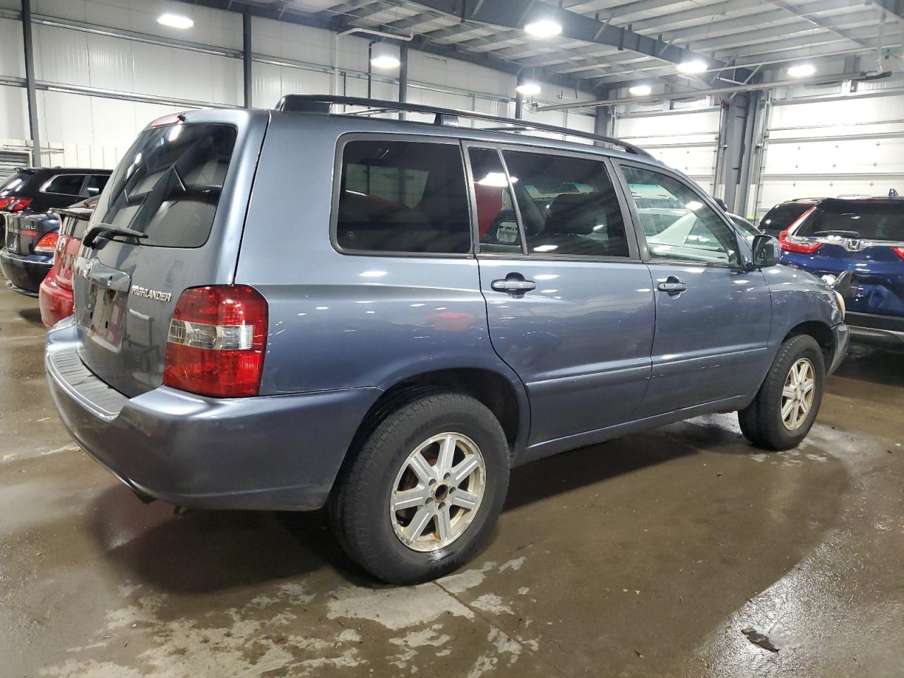 2006 Toyota Highlander VIN JTEGP21A260101428 Copart auction photo, front end / rear end damage thumbnail 3
