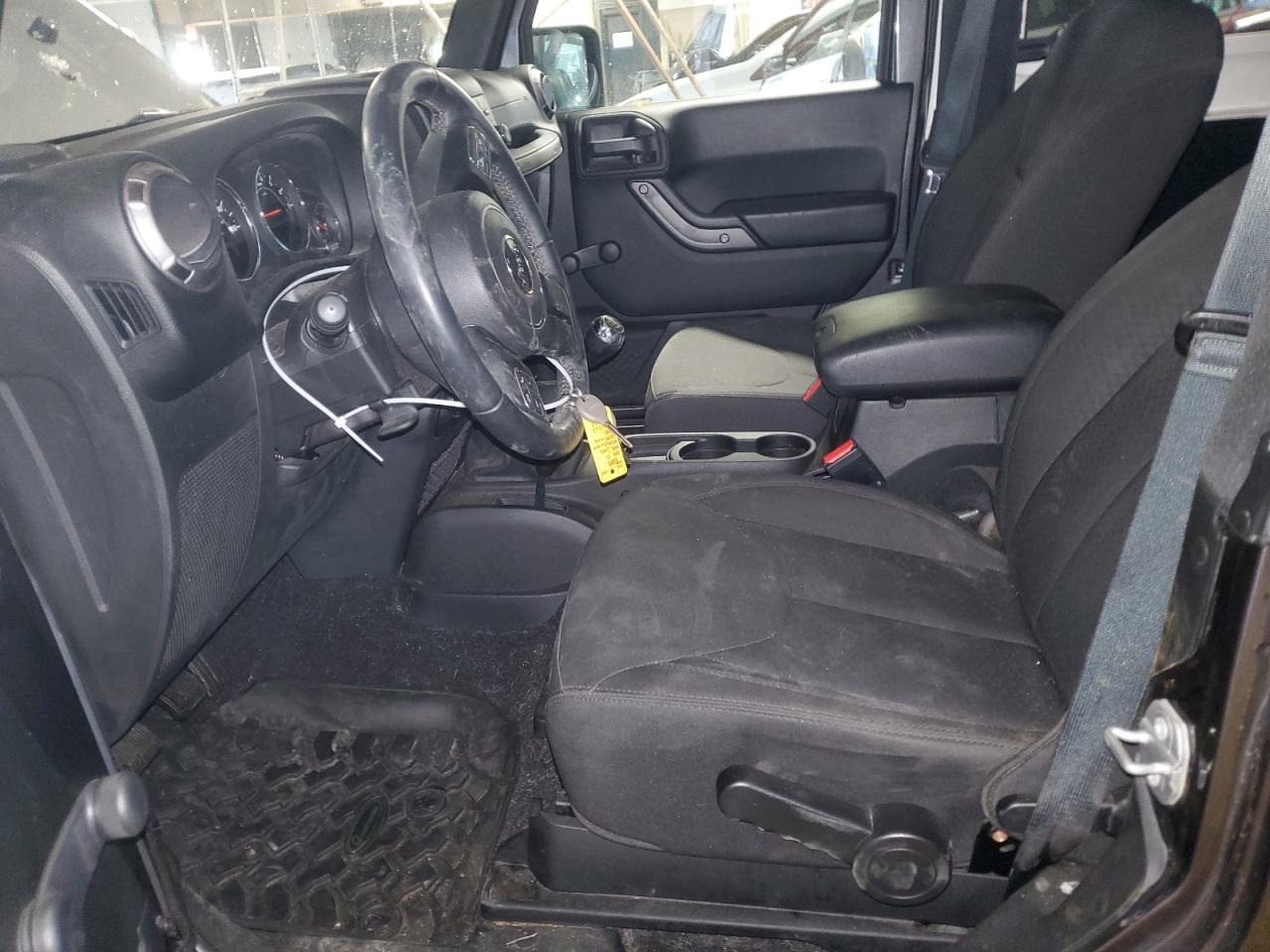 2017 Jeep Wrangler VIN 1C4AJWAG3HL751703 Copart auction photo, rear end / mechanical damage thumbnail 7