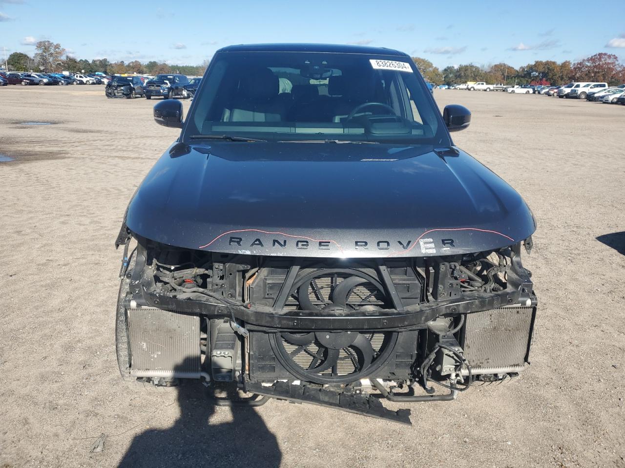 2019 Land Rover Range Rover VIN SALGS5REXKA551188 Copart auction photo, front end damage thumbnail 5