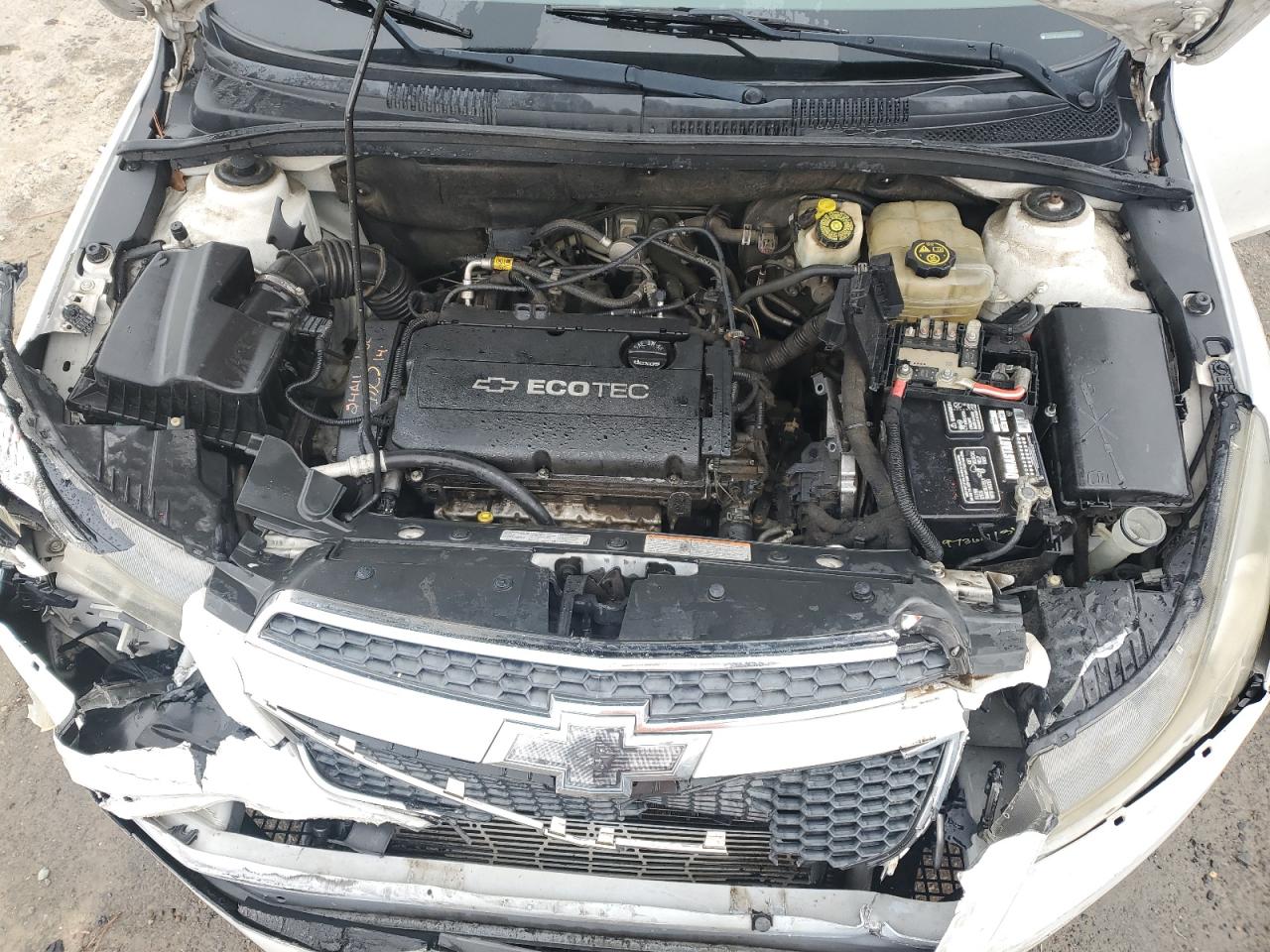 2013 Chevrolet Cruze VIN 1G1PA5SH2D7240846 Copart auction photo, front end damage thumbnail 11