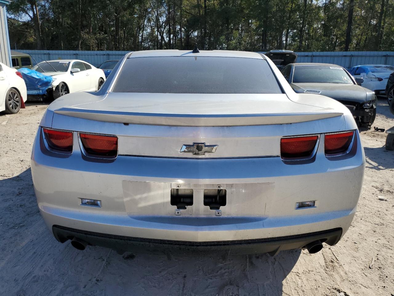 2013 Chevrolet Camaro VIN 2G1FE1E3XD9142543 Copart auction photo, undercarriage damage thumbnail 6