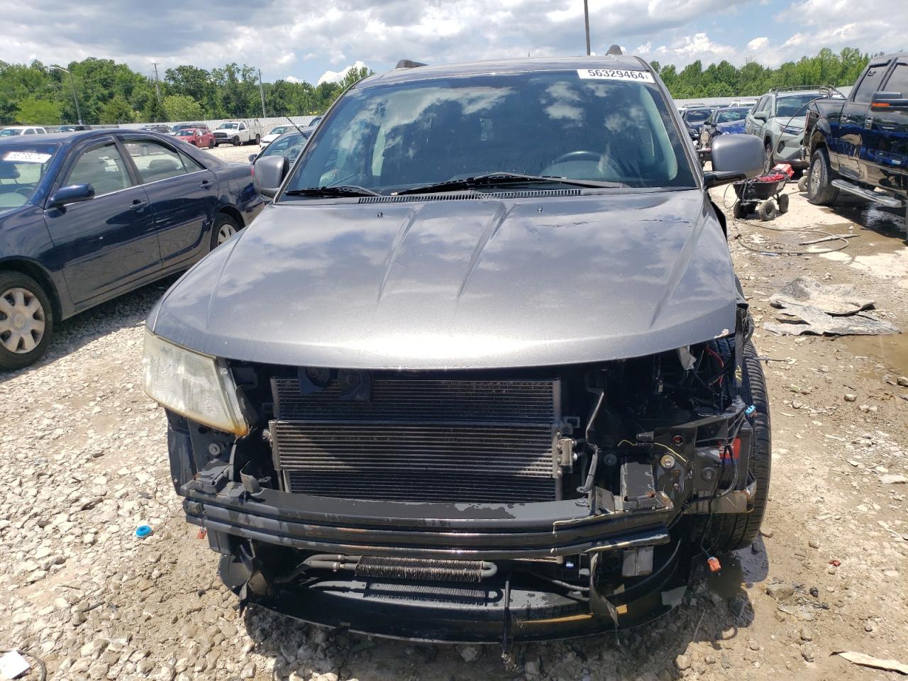 2012 Dodge Journey VIN 3C4PDCBG7CT331552 Copart auction photo, front end damage thumbnail 5
