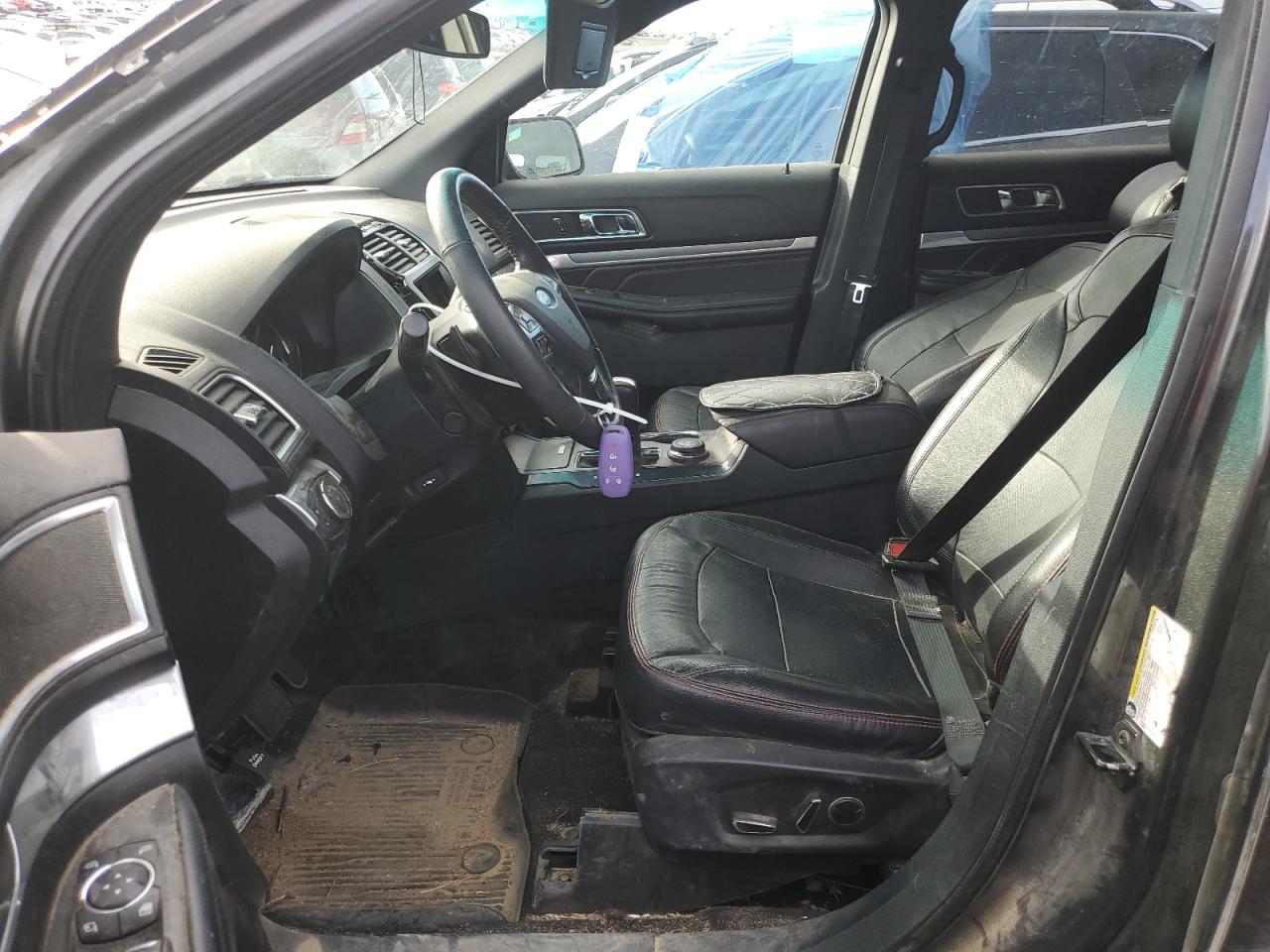 2017 Ford Explorer VIN 1FM5K8GT5HGA27742 Copart auction photo, normal wear damage thumbnail 7