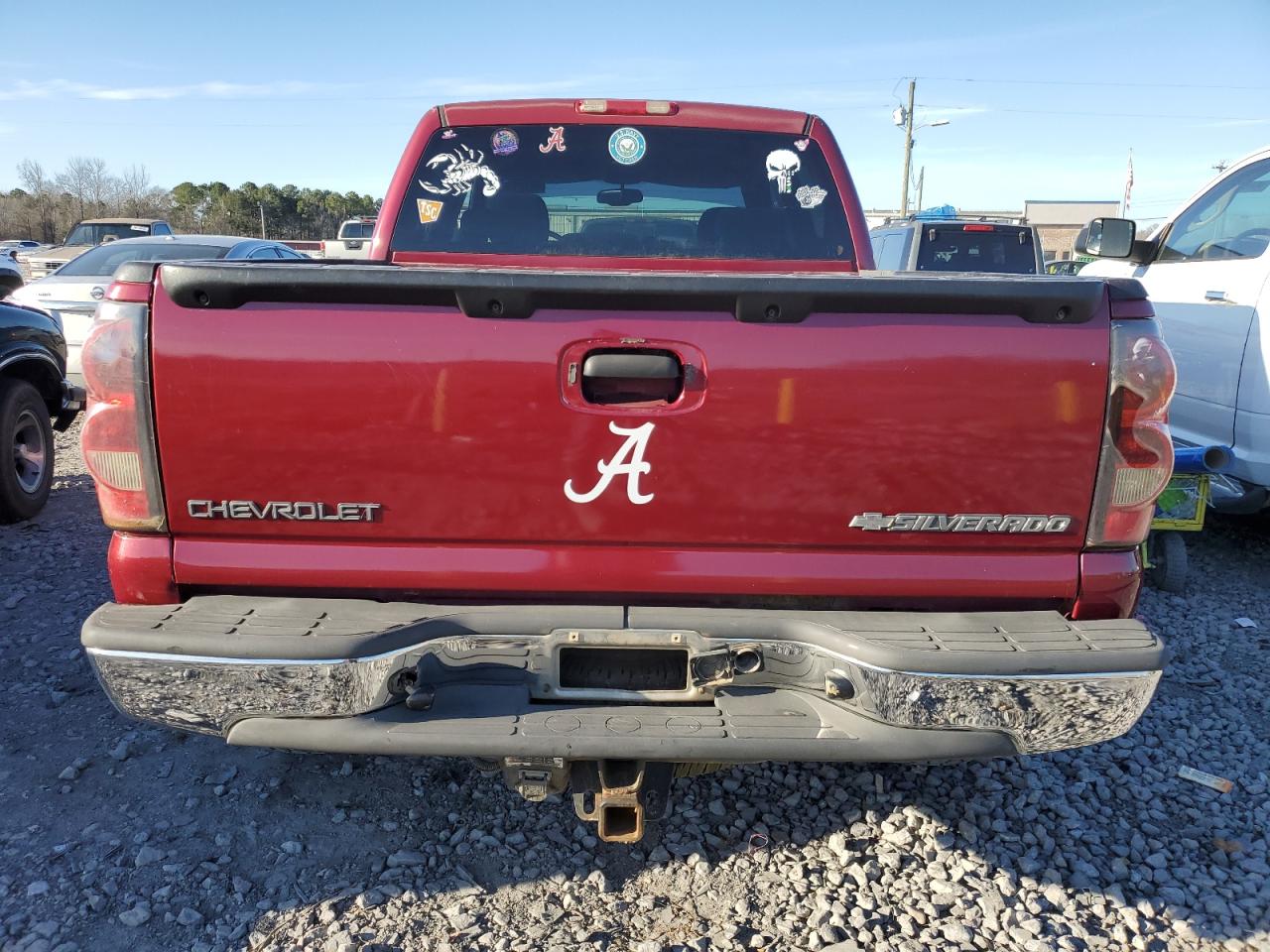2005 Chevrolet Silverado VIN 2GCEK13TX51375837 Copart auction photo, all over damage thumbnail 6
