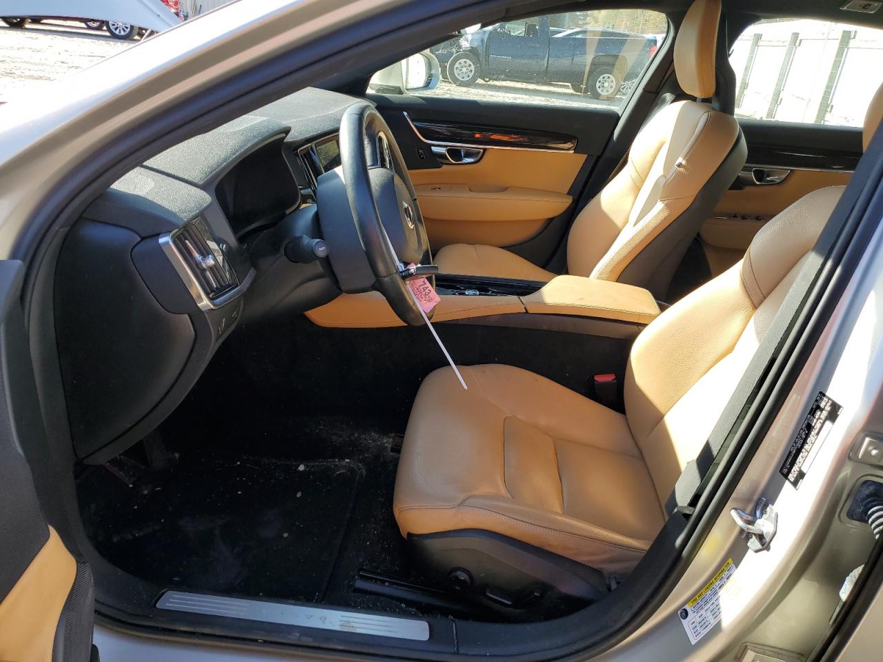 2018 Volvo S90 VIN LVY982MK6JP038275 Copart auction photo, front end / minor dent/scratches damage thumbnail 7