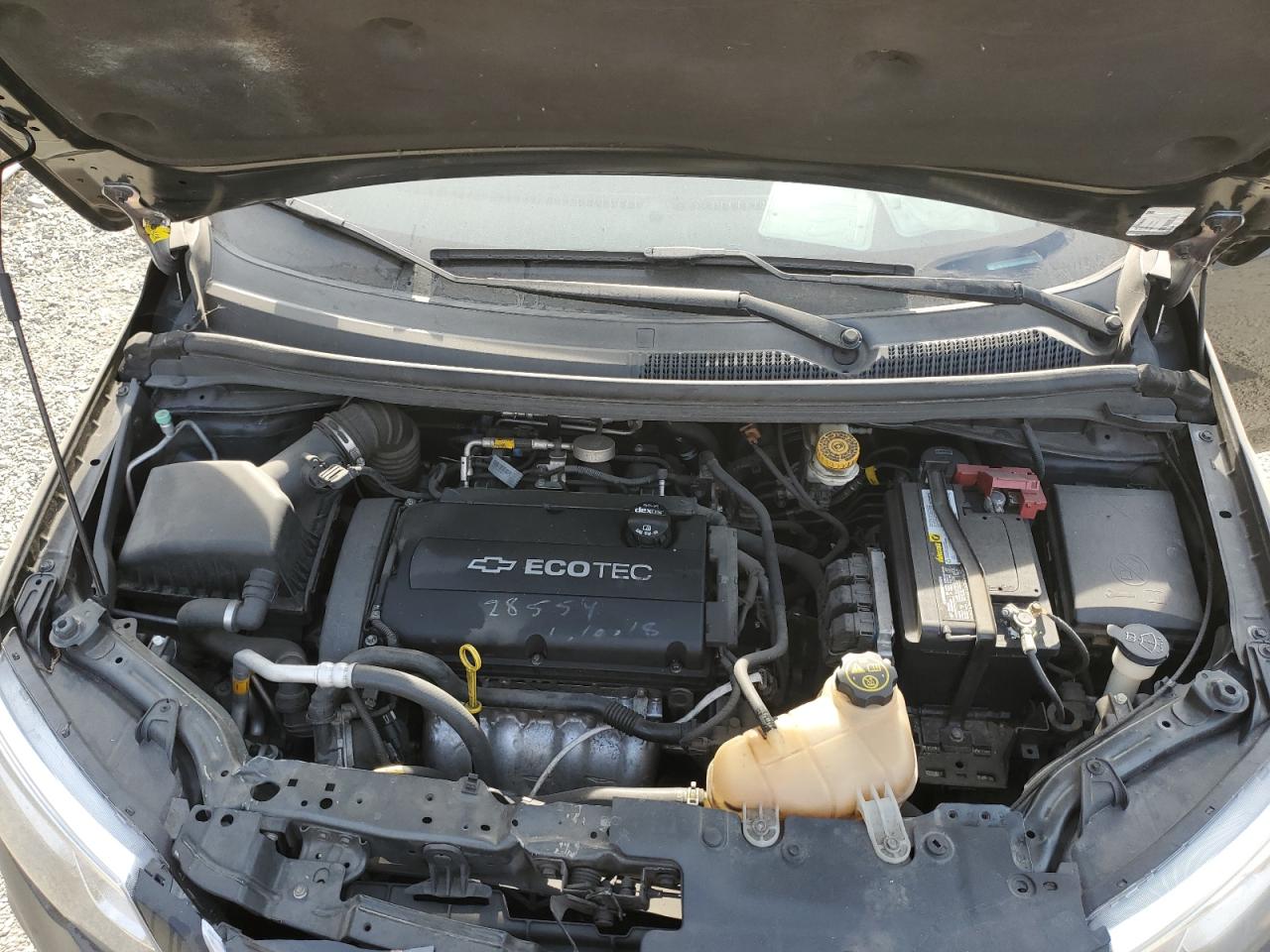 2017 Chevrolet Sonic VIN 1G1JD5SG7H4131892 Copart auction photo, mechanical damage thumbnail 11