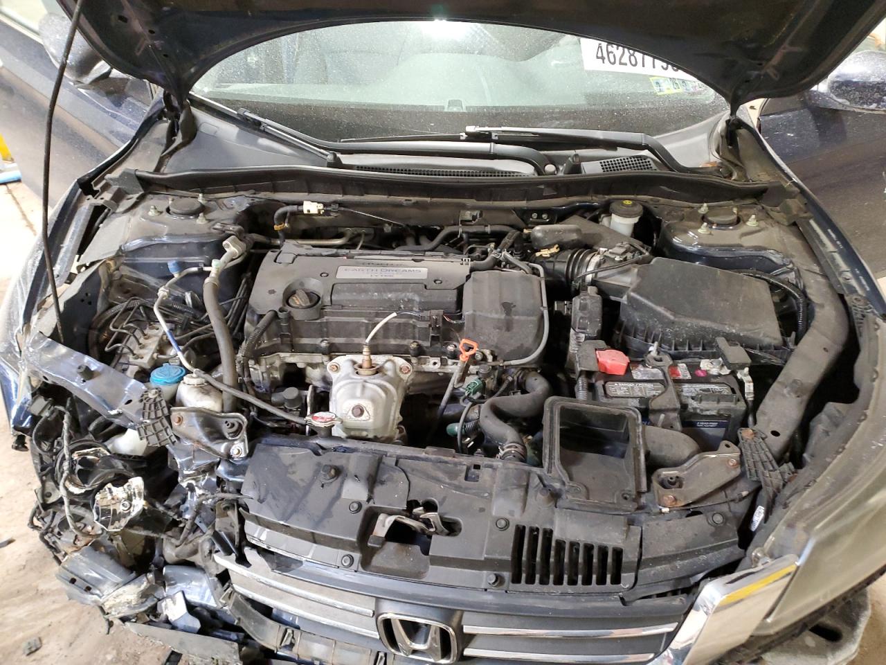 2015 Honda Accord VIN 1HGCR2F34FA130142 Copart auction photo, front end / side damage thumbnail 11