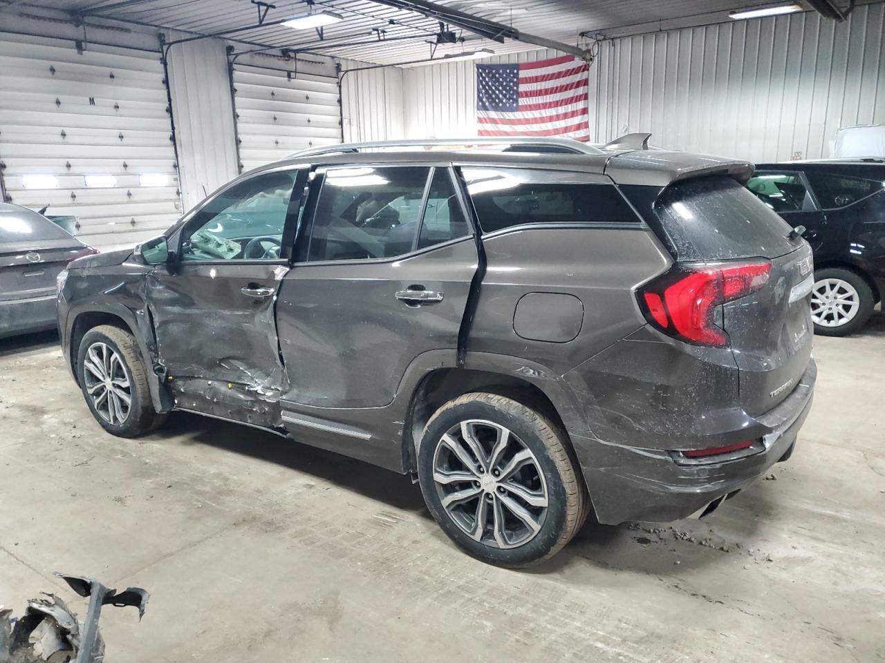 2020 GMC Terrain VIN 3GKALXEX6LL167114 Copart auction photo, side damage thumbnail 2