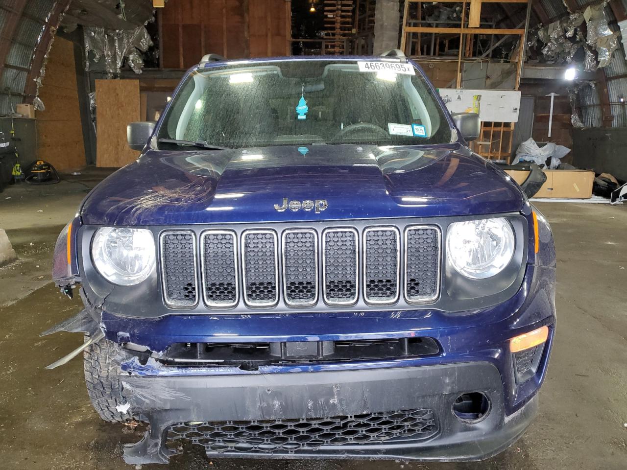 2019 Jeep Renegade VIN ZACNJBAB5KPJ74851 Copart auction photo, undercarriage / front end damage thumbnail 5