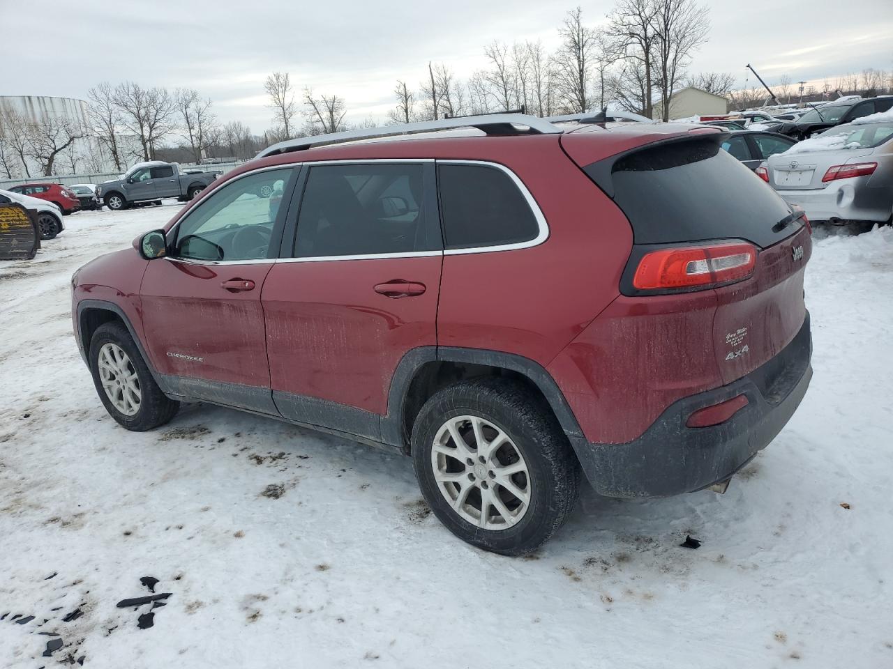 2014 Jeep Grand Cherokee VIN 1C4PJMCB4EW255531 Copart auction photo, front end / minor dent/scratches damage thumbnail 2