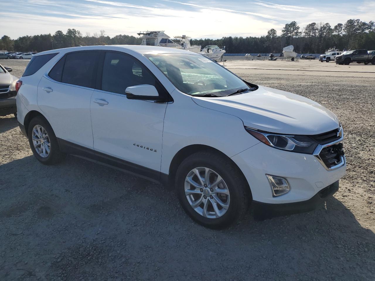 2018 Chevrolet Equinox VIN 2GNAXJEV7J6327361 Copart auction photo, front end damage thumbnail 4