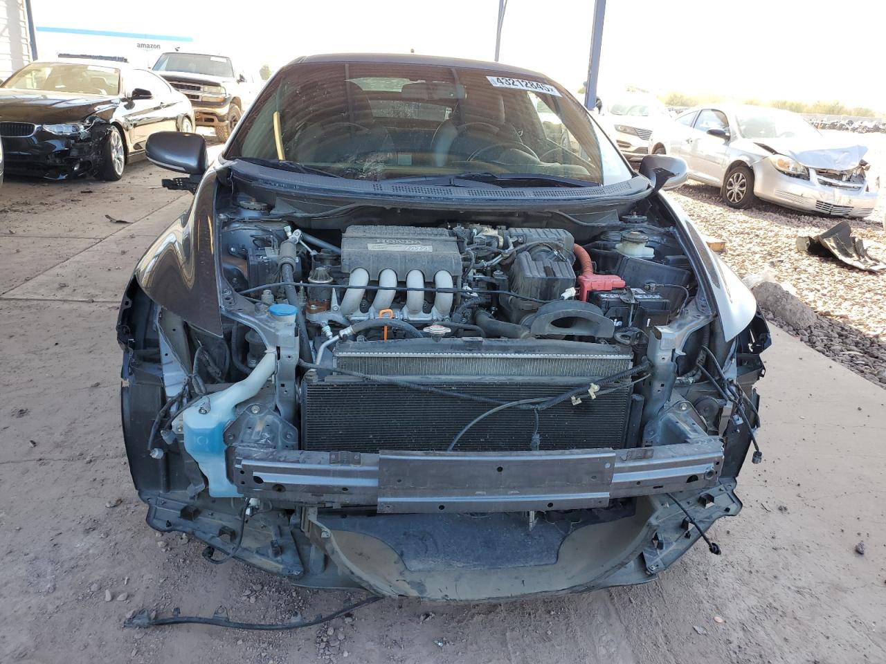 2015 Honda CR-Z VIN JHMZF1D69FS000522 Copart auction photo, front end damage thumbnail 5