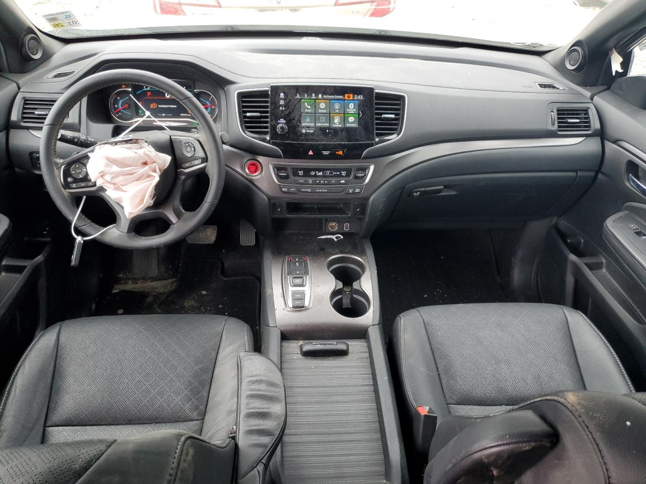 2021 Honda Passport VIN 5FNYF7H53MB010829 Copart auction photo, front end damage thumbnail 8