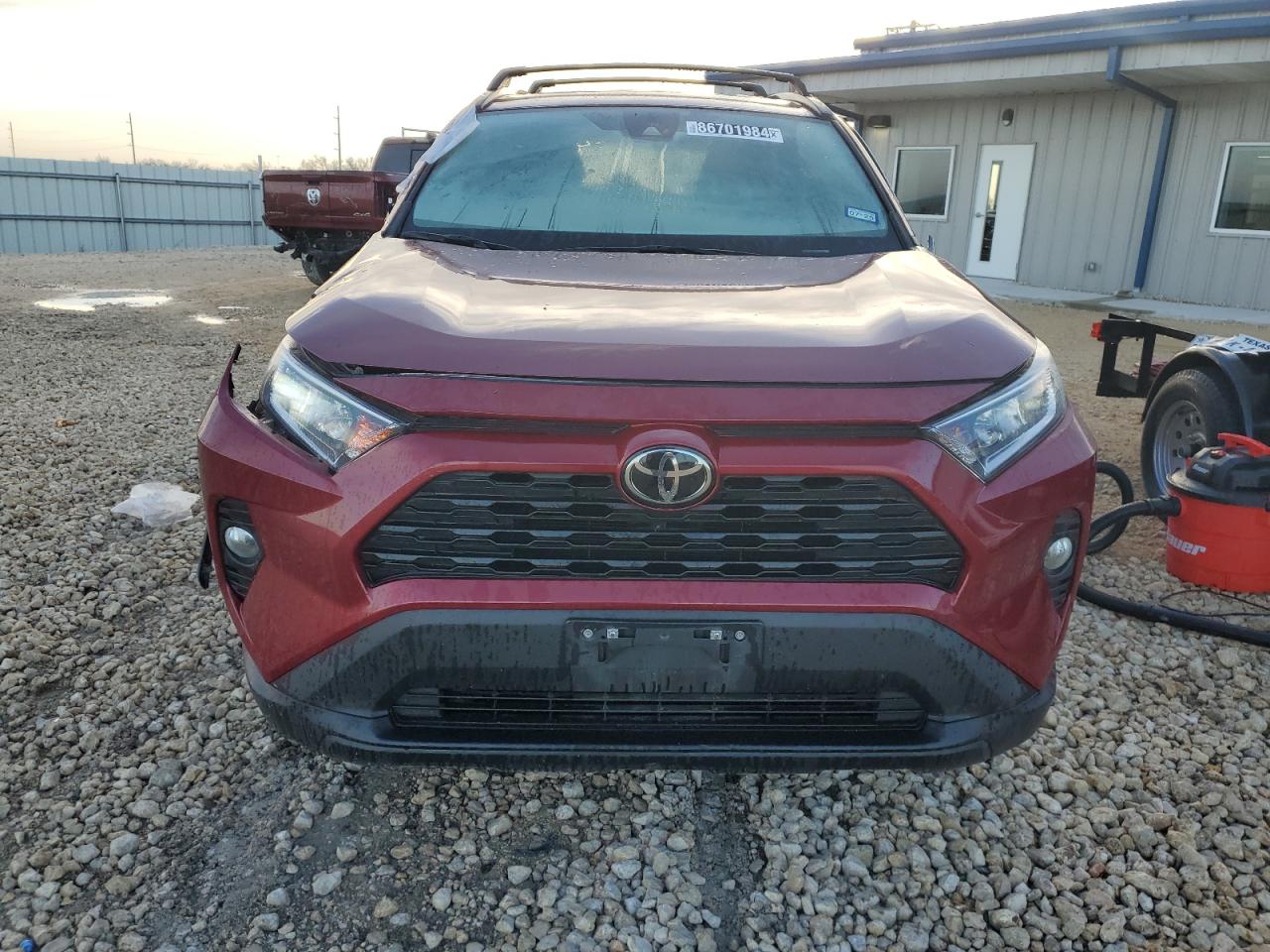 2021 Toyota RAV 4 VIN 2T3W1RFVXMW165344 Copart auction photo, all over damage thumbnail 5