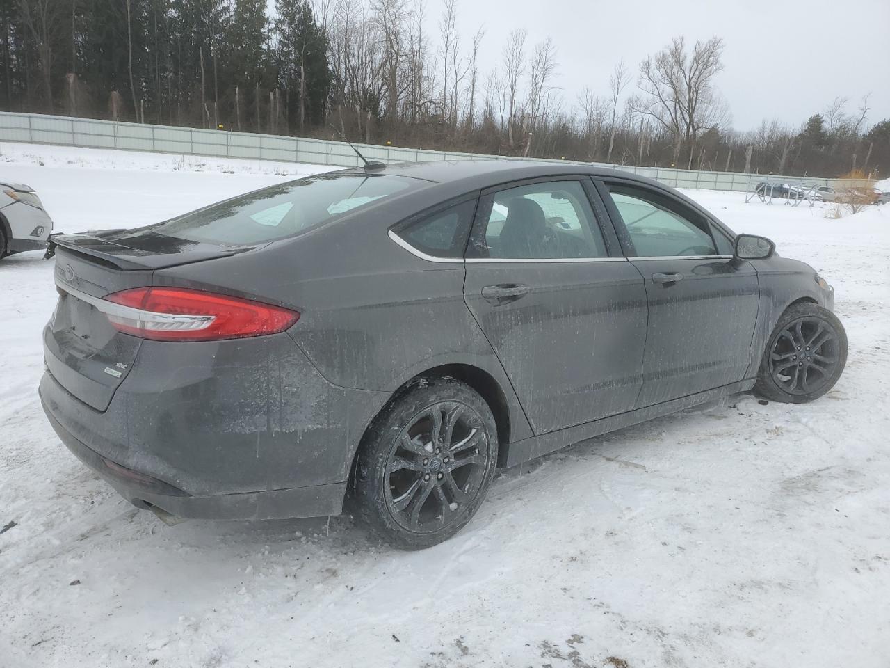 2018 Ford Fusion VIN 3FA6P0HD9JR209998 Copart auction photo, front end / side damage thumbnail 3
