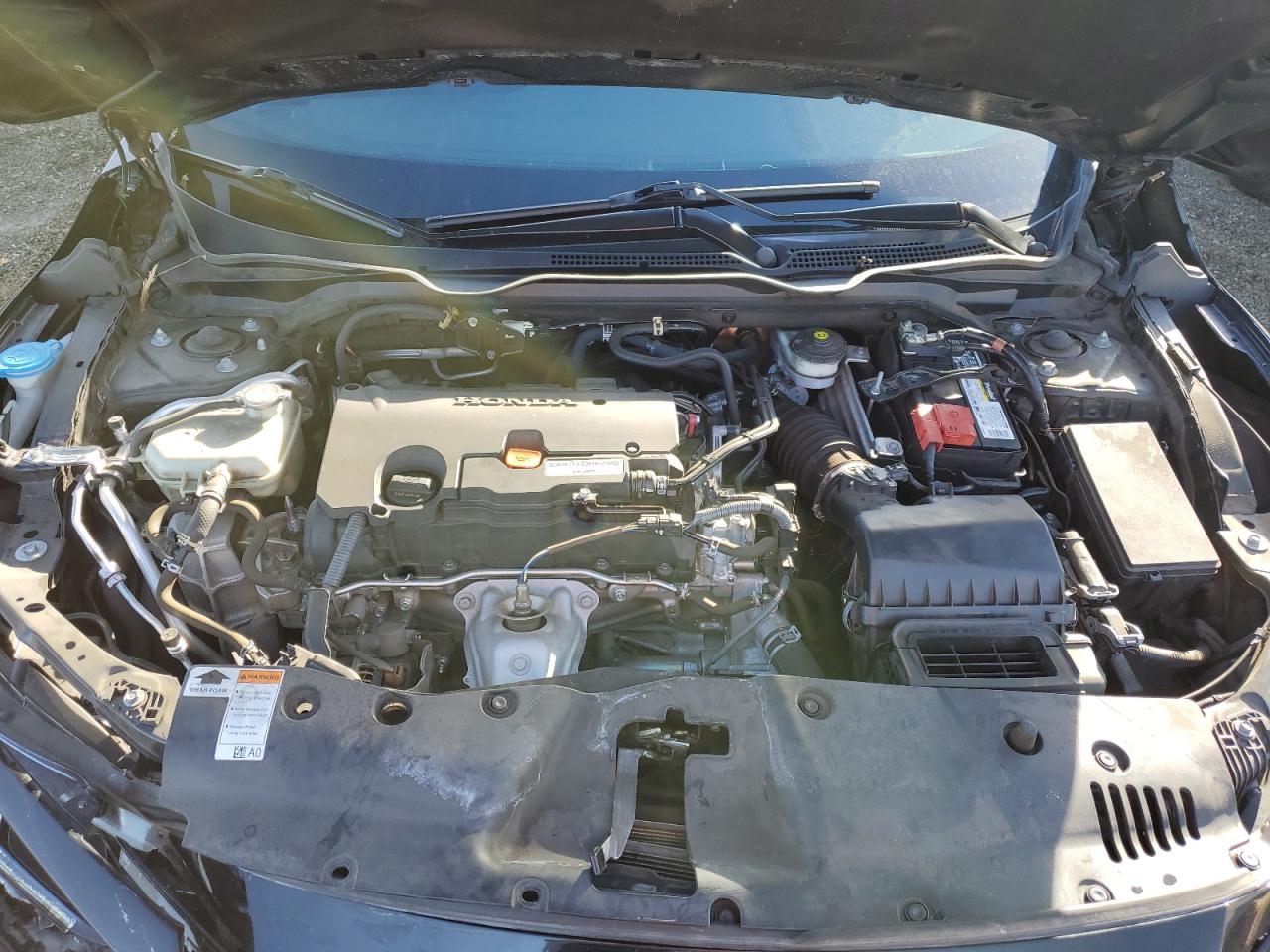 2021 Honda Civic VIN 19XFC2F83ME201205 Copart auction photo, front end damage thumbnail 11