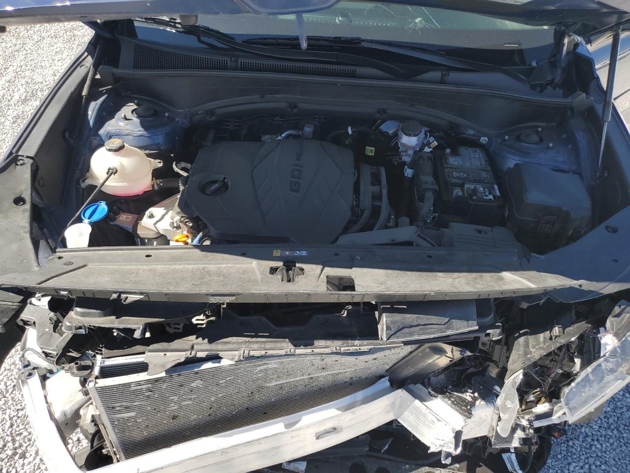 2022 Hyundai Santa Fe VIN 5NMS6DAJ9NH403049 Copart auction photo, front end damage thumbnail 12