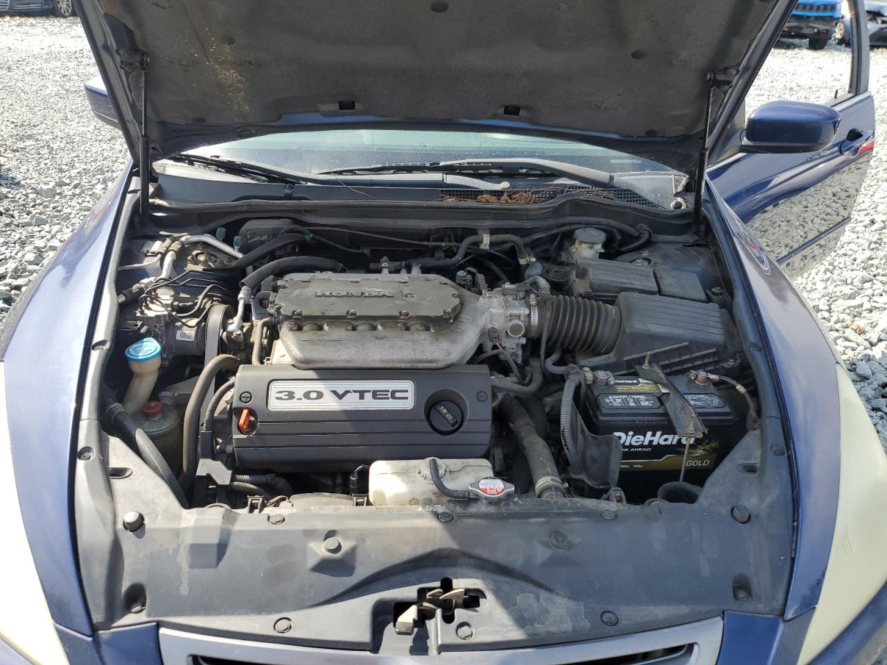 2003 Honda Accord VIN 1HGCM66503A060402 Copart auction photo, side damage thumbnail 11