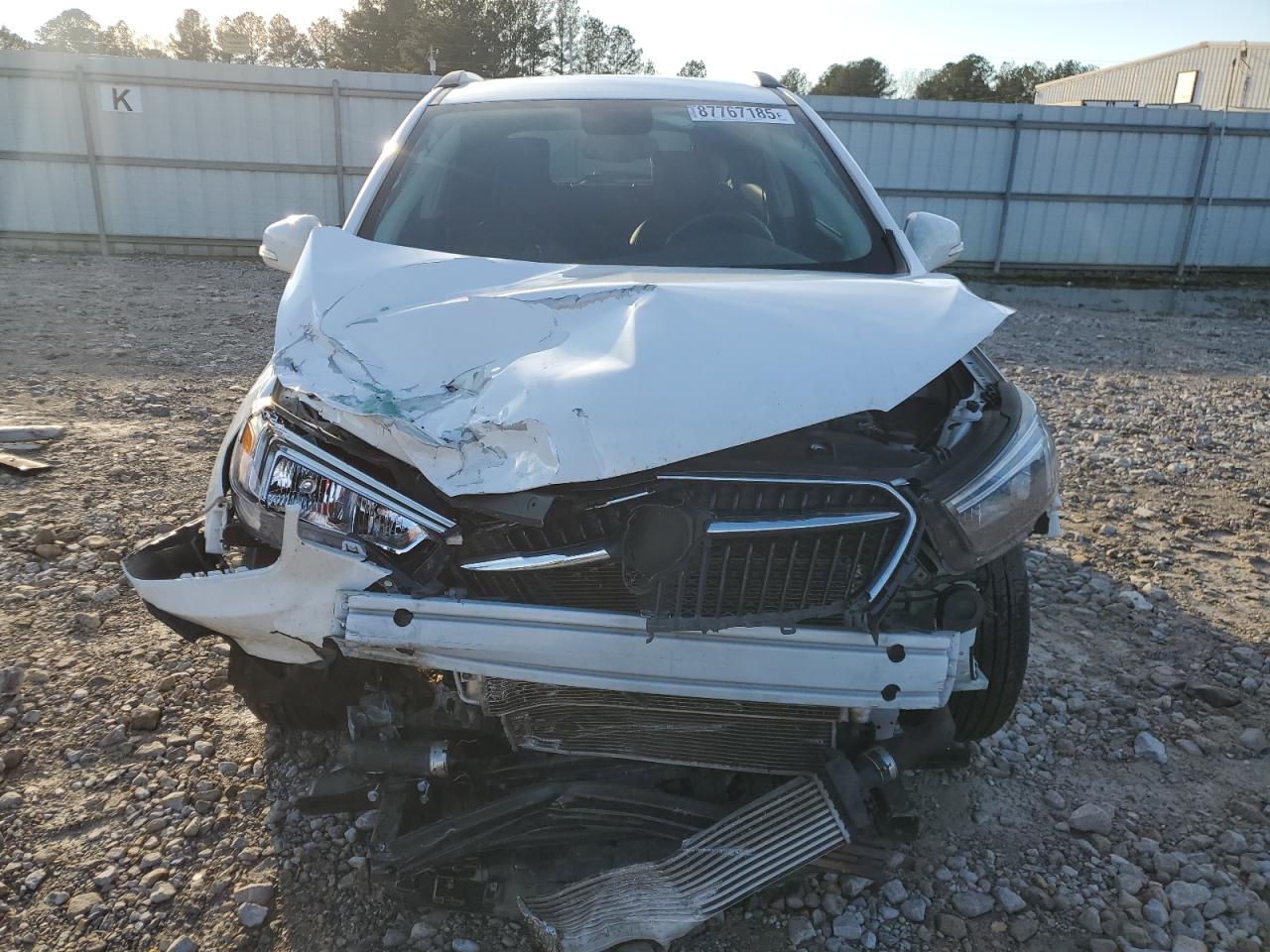 2019 Buick Encore VIN KL4CJASB9KB807097 Copart auction photo, front end damage thumbnail 5