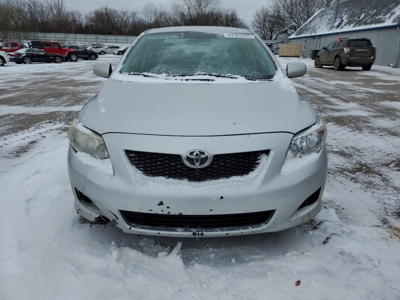 2010 Toyota Corolla VIN 2T1BU4EE2AC533354 Copart auction photo, side / front end damage thumbnail 5
