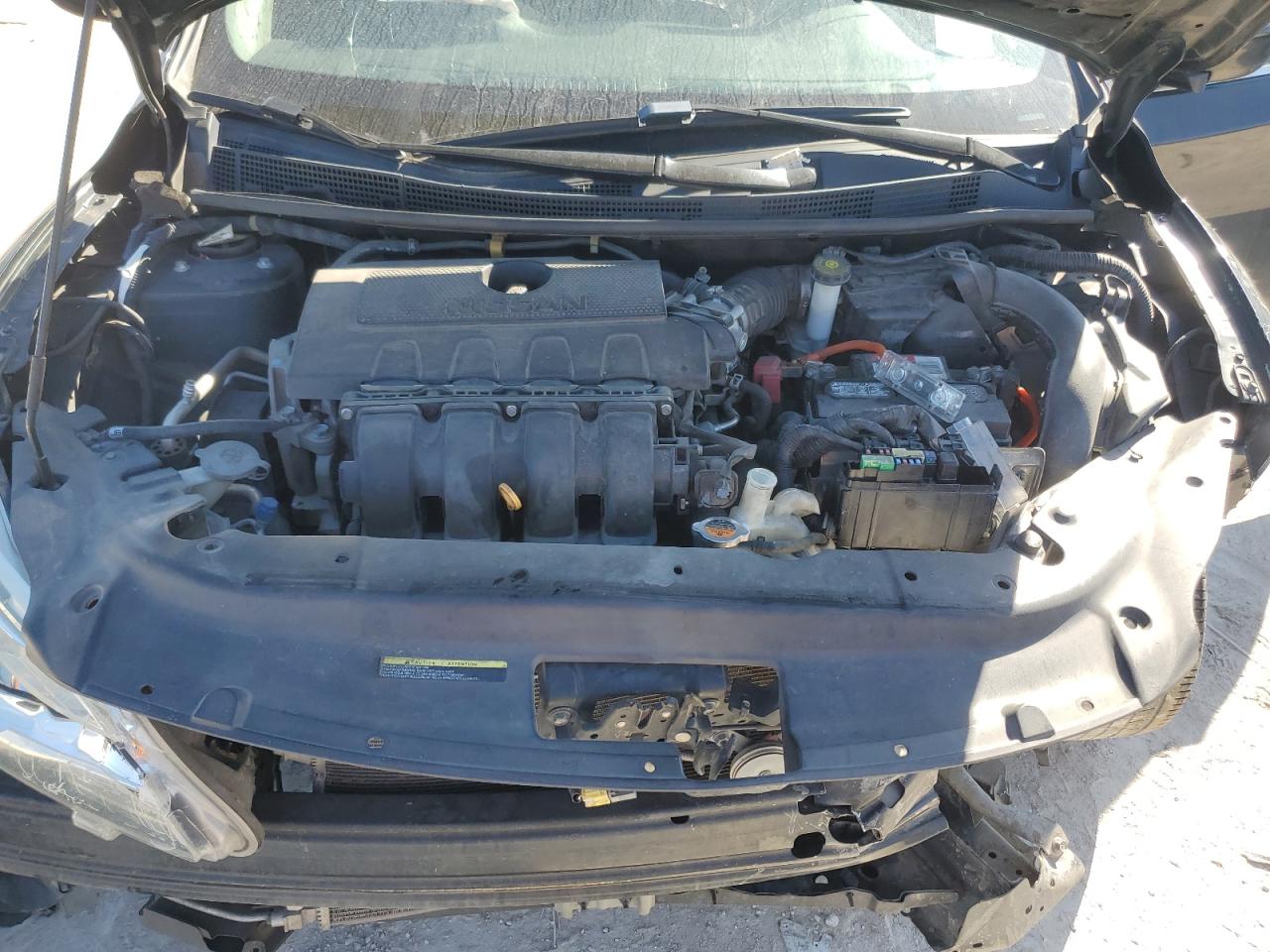 2015 Nissan Sentra VIN 3N1AB7AP3FL692434 Copart auction photo, front end damage thumbnail 11