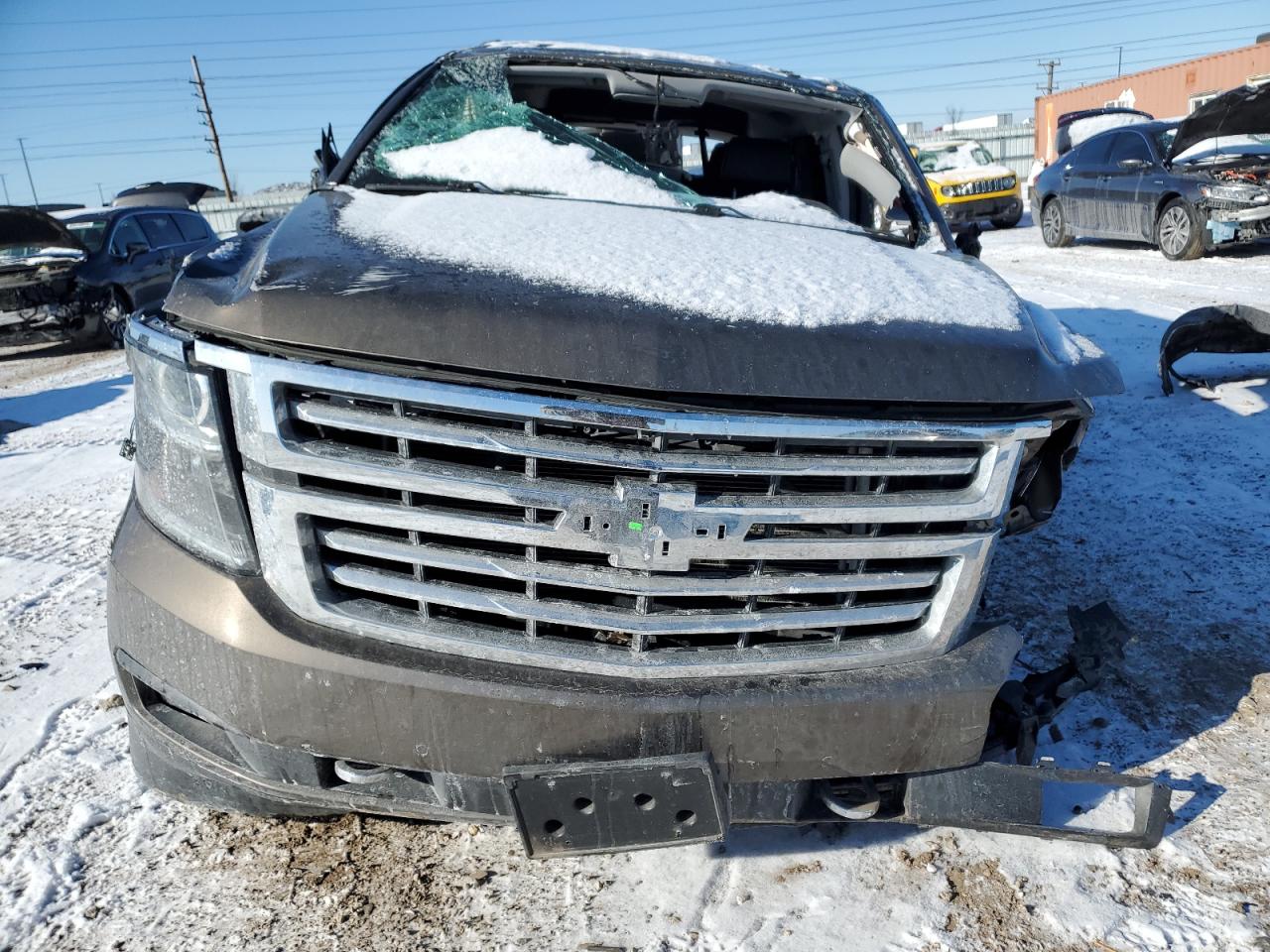 2016 Chevrolet Tahoe VIN 1GNSKBKC9GR452497 Copart auction photo, all over / undercarriage damage thumbnail 5