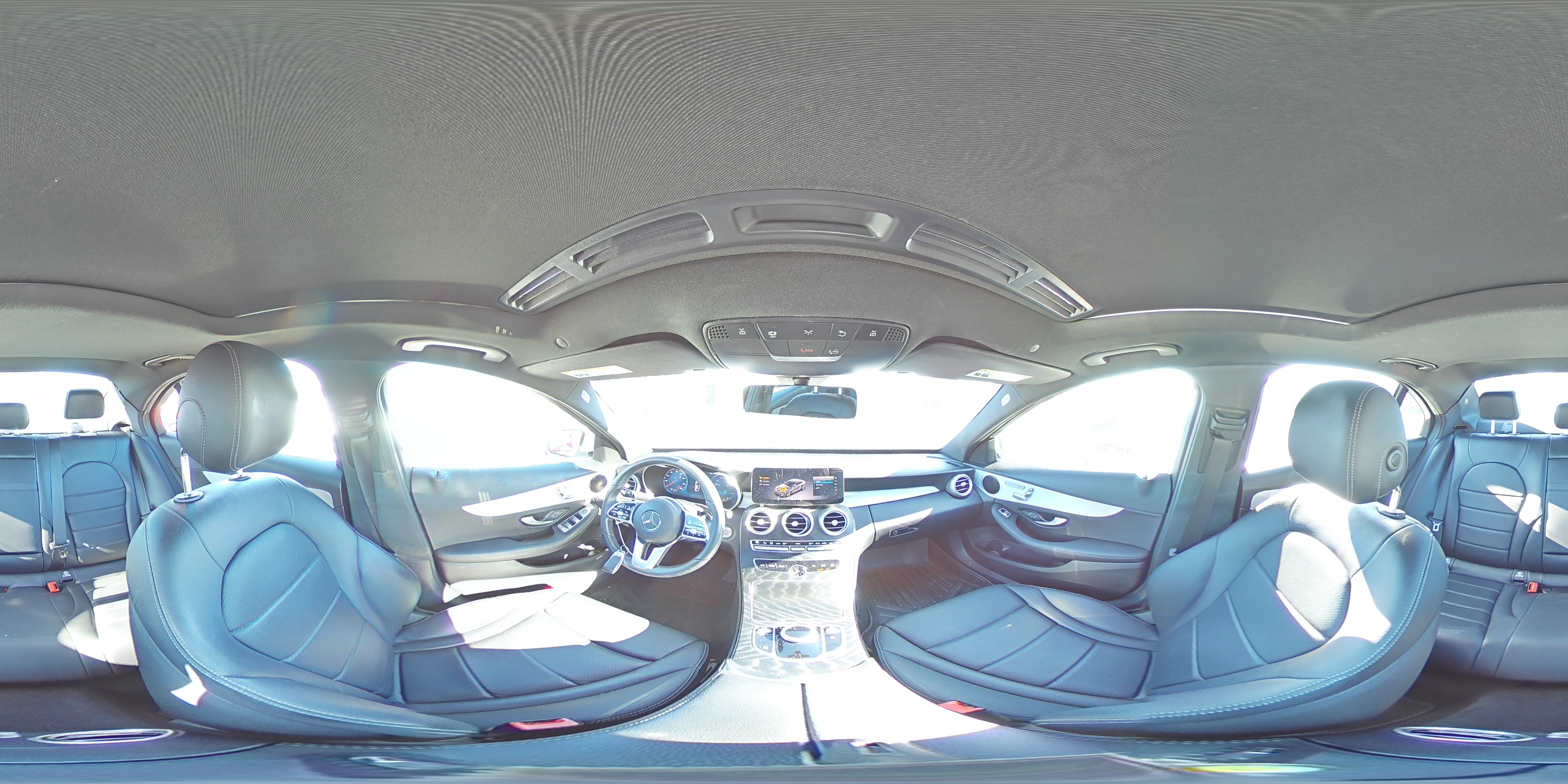 2021 Mercedes-Benz C-klasse VIN W1KWF8DB9MR646986 Copart auction photo, rear end damage thumbnail 13