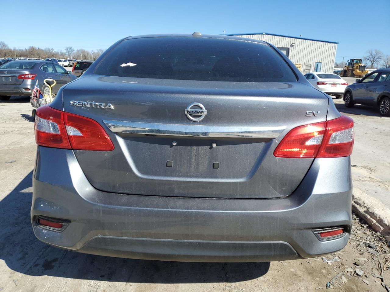 2019 Nissan Sentra VIN 3N1AB7APXKY448745 Copart auction photo, front end / minor dent/scratches damage thumbnail 6