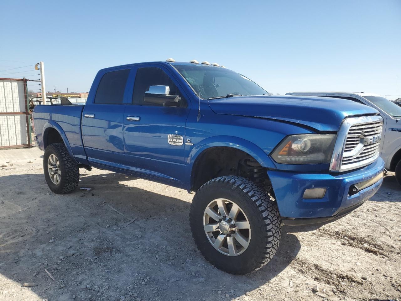 2012 Dodge RAM VIN 3C6UD5GLXCG185281 Copart auction photo, front end / undercarriage damage thumbnail 4