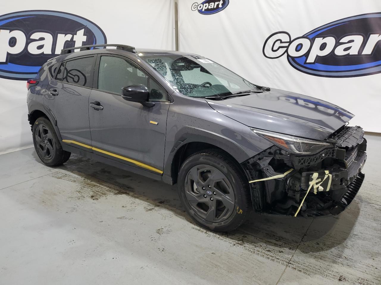 2024 Subaru XV VIN 4S4GUHF66R3790263 Copart auction photo, all over damage thumbnail 4