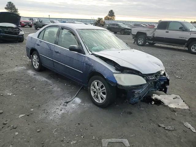 2005 Honda Civic VIN 2HGES16305H505516 Copart auction photo, front end damage thumbnail 11