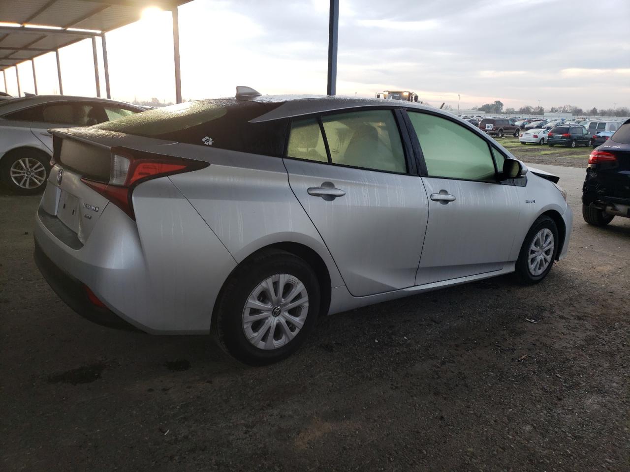 2021 Toyota Prius VIN JTDKAMFU6M3143403 Copart auction photo, front end damage thumbnail 3
