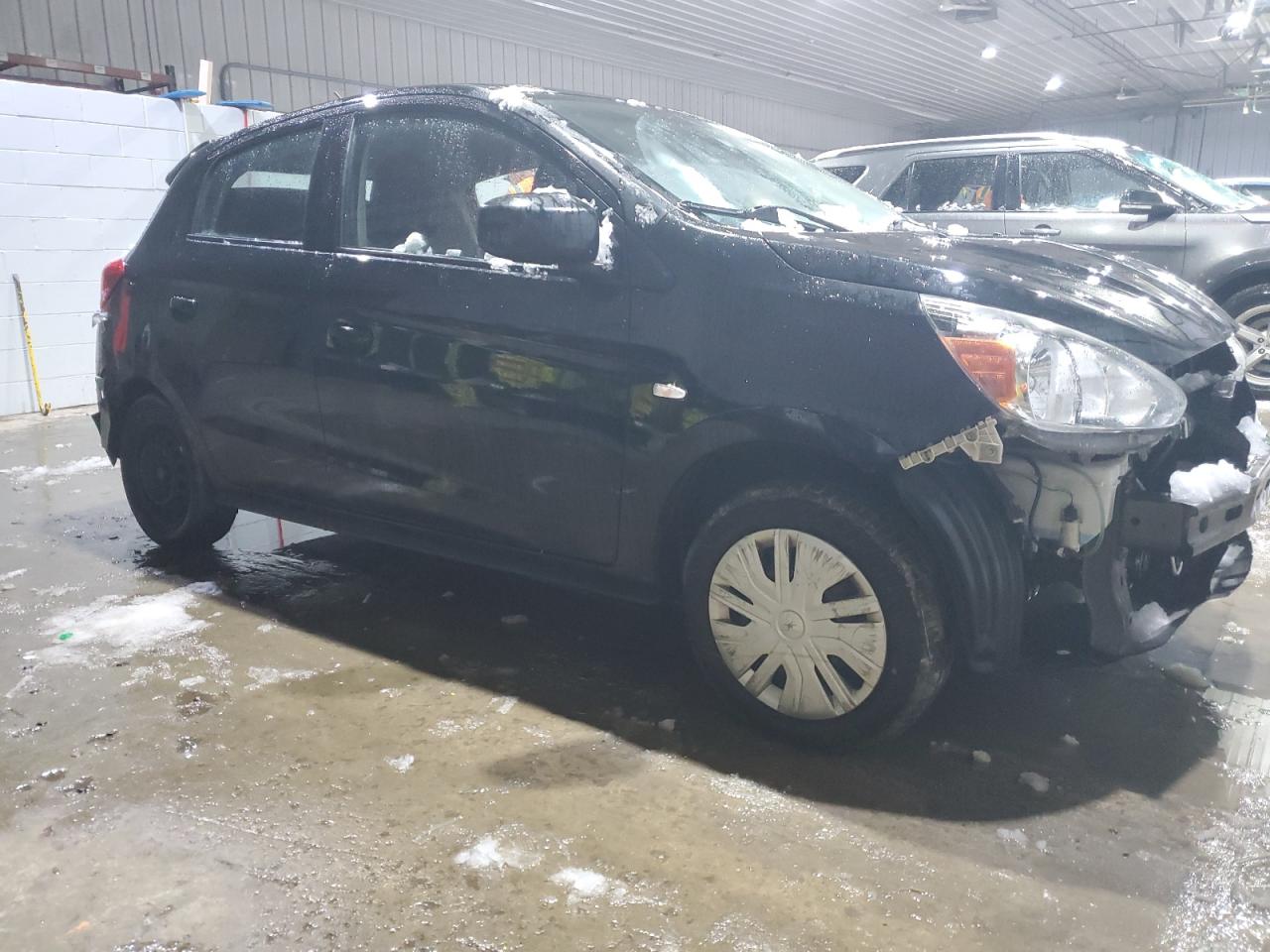 2017 Mitsubishi Mirage VIN ML32A3HJ9HH009476 Copart auction photo, front end / rear end damage thumbnail 4