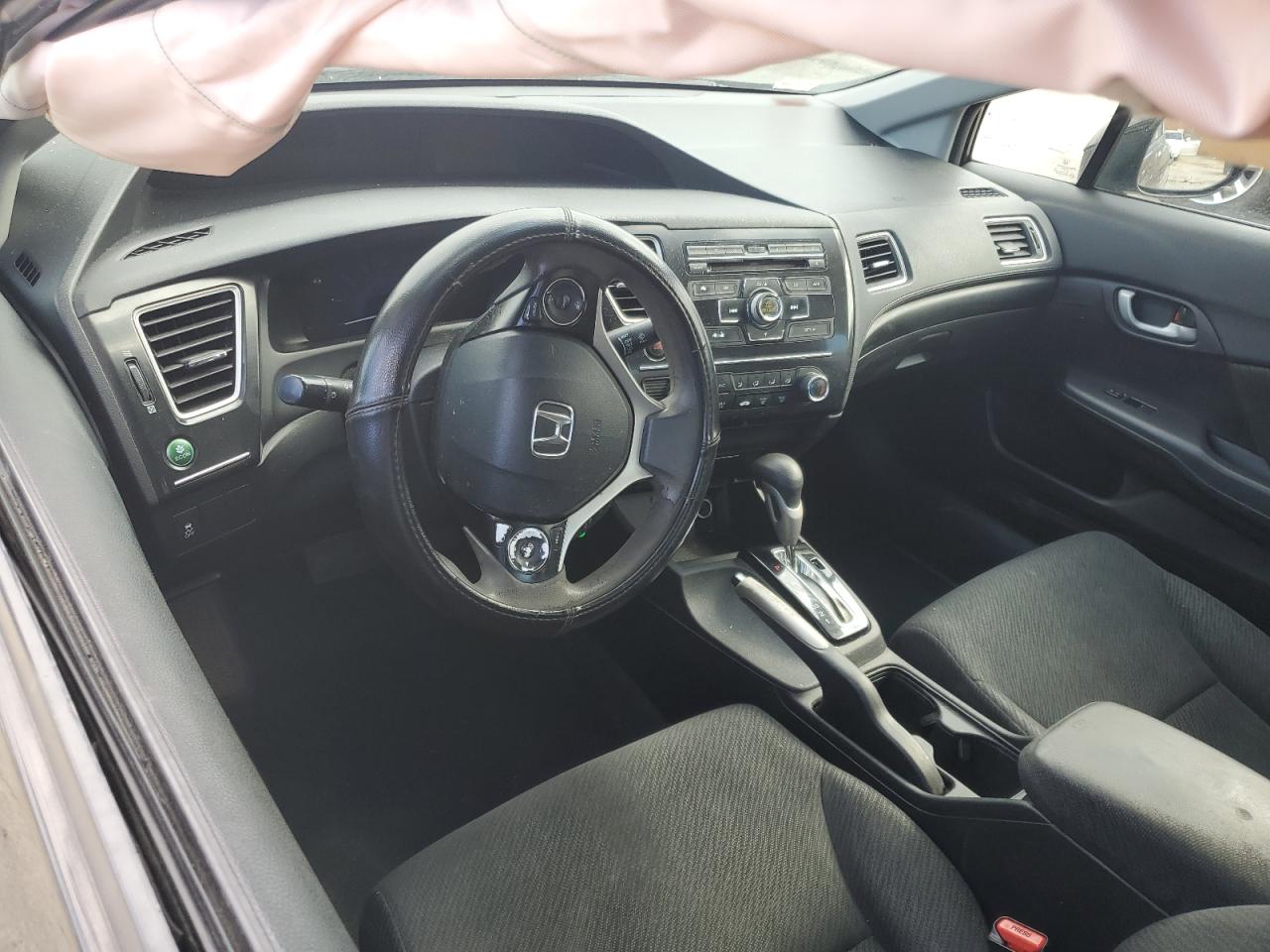 2013 Honda Civic VIN 19XFB2F53DE010909 Copart auction photo, front end damage thumbnail 8