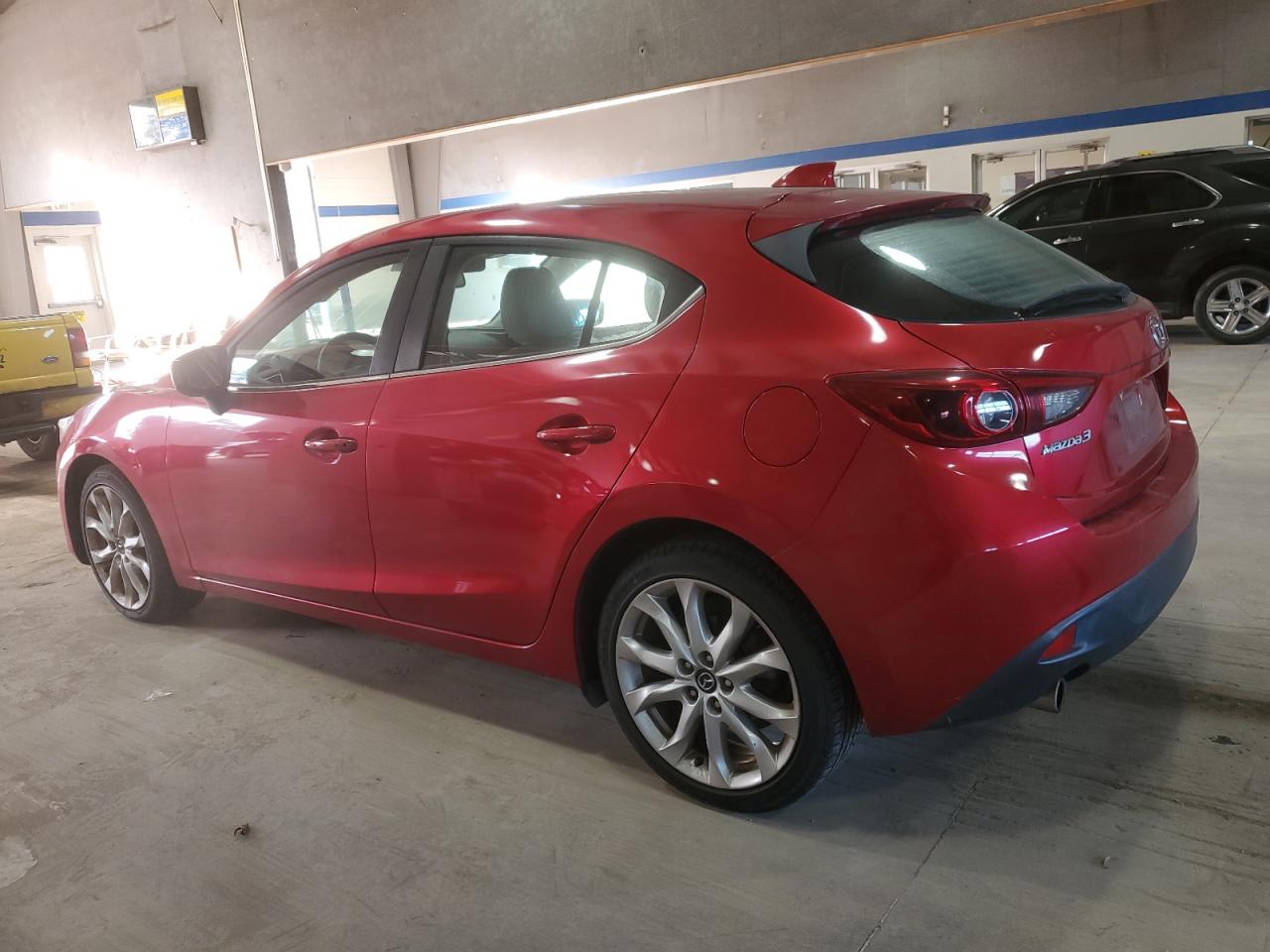 2014 Mazda 3 VIN JM1BM1M36E1102878 Copart auction photo, side damage thumbnail 2