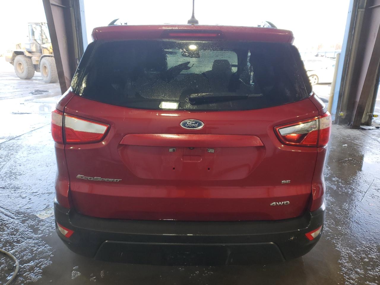 2022 Ford EcoSport VIN MAJ6S3GL1NC459006 Copart auction photo, front end / side damage thumbnail 6