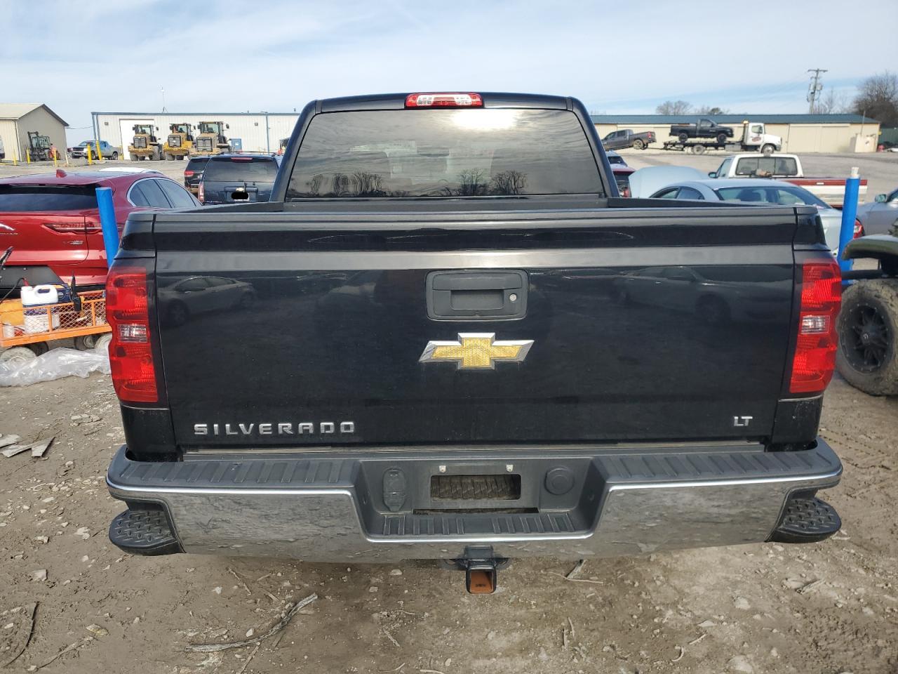 2014 Chevrolet Silverado VIN 3GCPCREC4EG236439 Copart auction photo, front end damage thumbnail 6